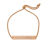 "I can do hard things" Inspirational Bracelet