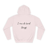 'I can do hard things' Hoodie- Black Font