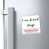 Motivational Magnet — “I Can Do Hard Things” Refrigerator Magnet