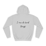 'I can do hard things' Hoodie- Black Font