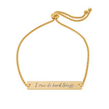 "I can do hard things" Inspirational Bracelet