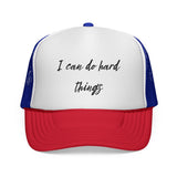 I Can Do Hard Things Trucker Hat — Motivational Mesh Cap
