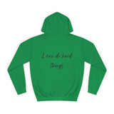 'I can do hard things' Hoodie- Black Font